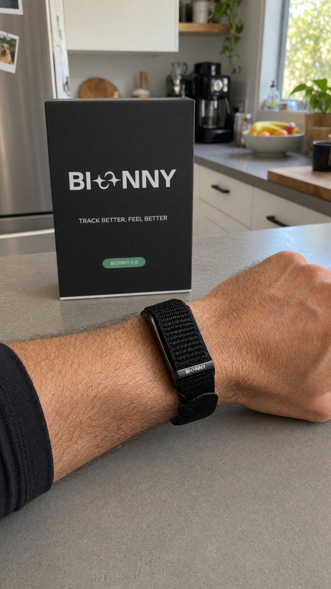 Un tracker de santé sans écran, sans distraction